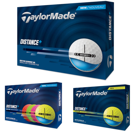 Taylor Made 2026 Distance+ Golfbälle, 12 Stück - Golflaedchen.de