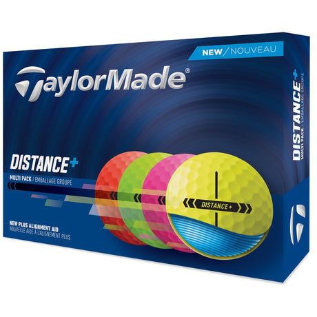 Taylor Made 2026 Distance+ Golfbälle, 12 Stück - Golflaedchen.de