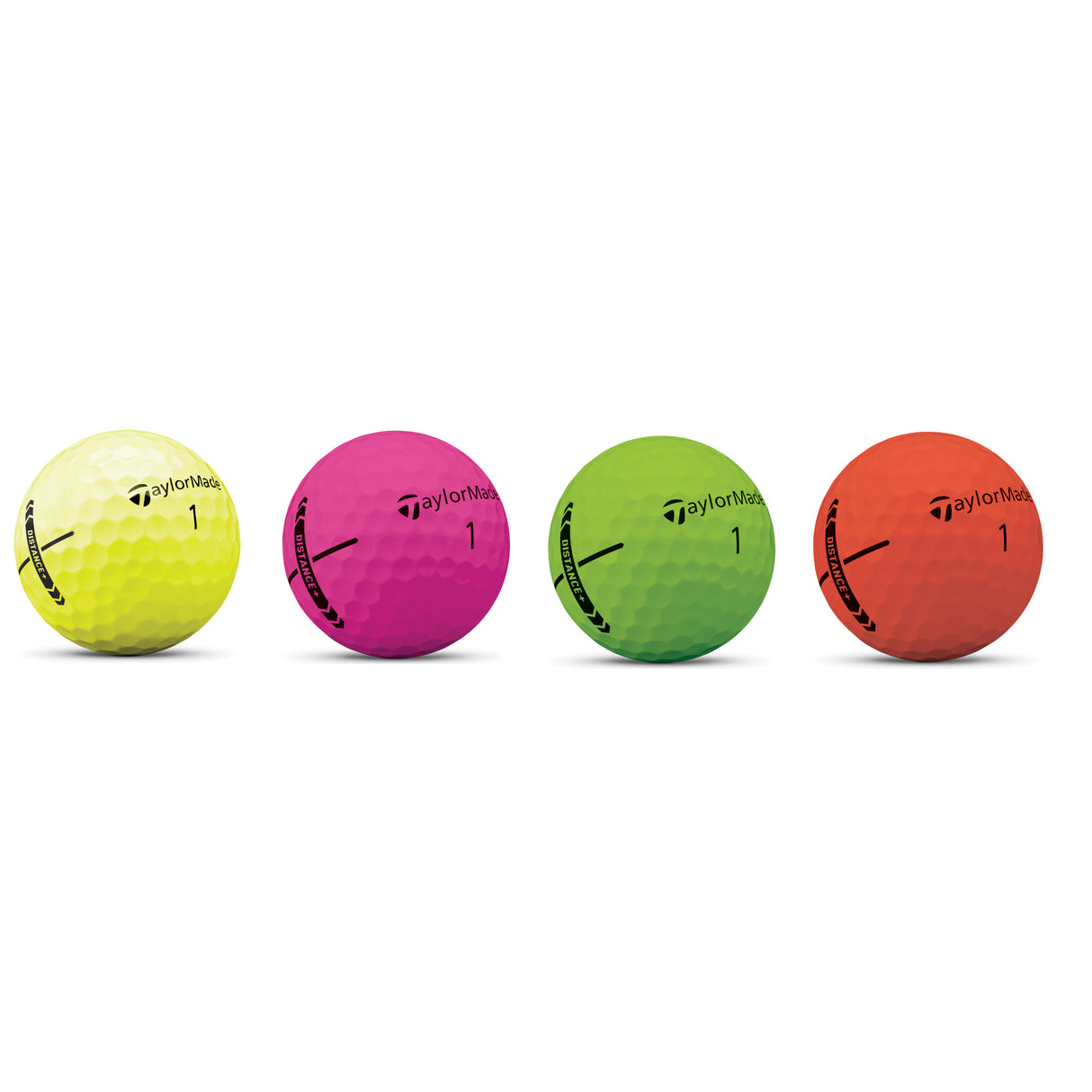 Taylor Made 2026 Distance+ Golfbälle Multi Color, Vorteilspack, 60 Stück - Golflaedchen.de