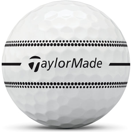 Taylor Made 2026 TP5 Stripe Golfbälle, Weiß, 12 Stück - Golflaedchen.de