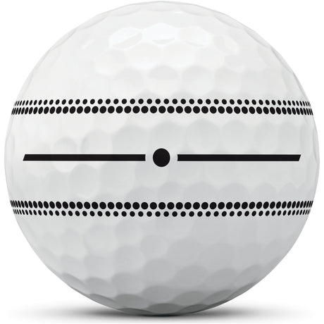 Taylor Made 2026 TP5 Stripe Golfbälle, Weiß, 12 Stück - Golflaedchen.de