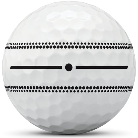 Taylor Made 2026 TP5x Stripe Golfbälle, Weiß, 12 Stück - Golflaedchen.de