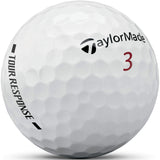 TaylorMade 2026 Tour Response Golfbälle, Weiß, 12 Stück - Golflaedchen.de