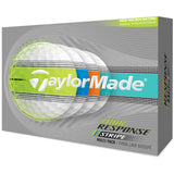TaylorMade 2026 Tour Response Stripe Golfbälle, Multi Colour, 12 Stück - Golflaedchen.de