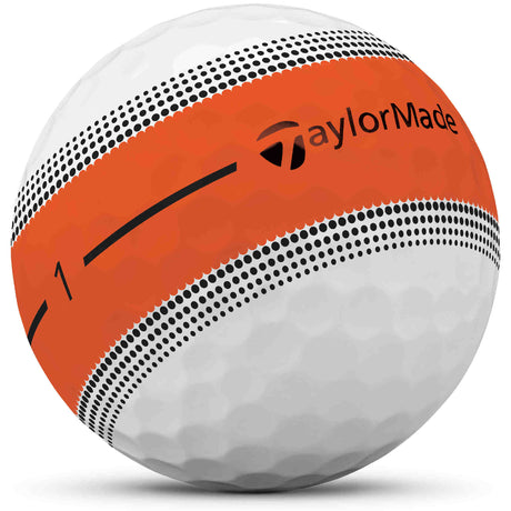 TaylorMade 2026 Tour Response Stripe Golfbälle, Multi Colour, 12 Stück - Golflaedchen.de