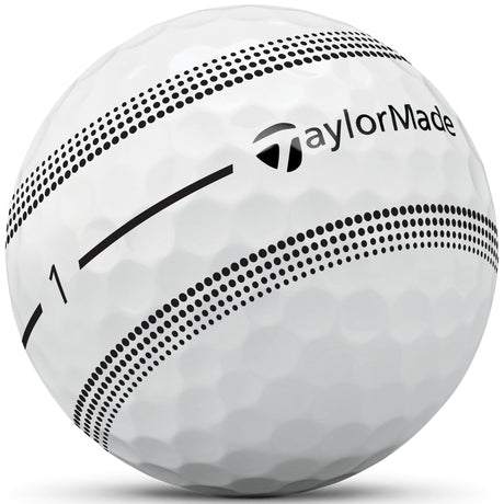 TaylorMade 2026 Tour Response Stripe Golfbälle, Weiß, 12 Stück - Golflaedchen.de