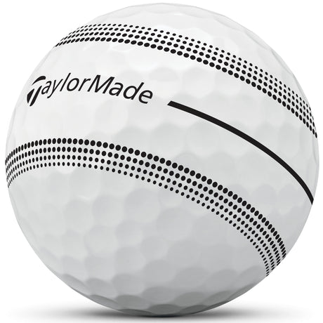 TaylorMade 2026 Tour Response Stripe Golfbälle, Weiß, 12 Stück - Golflaedchen.de