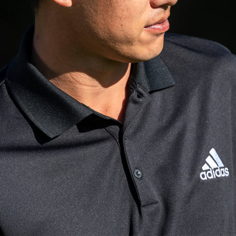 Adidas Herren Golf Performance Polo, Schwarz - Golflaedchen.de