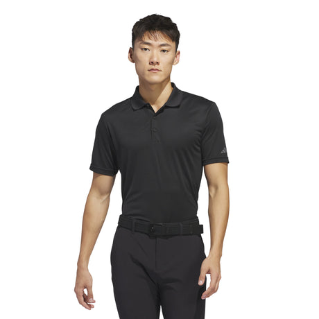 Adidas 2026 Performance Golf Herren Polo, Schwarz - Golflaedchen.de