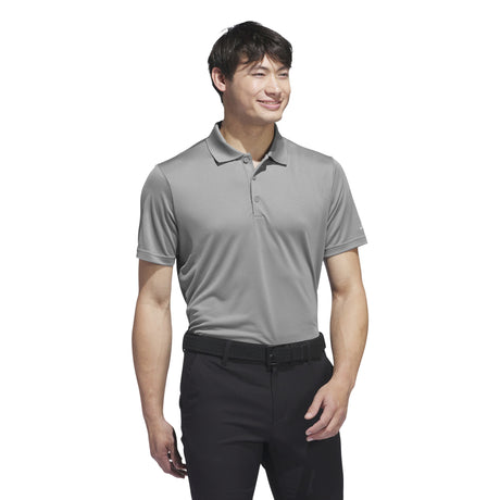 Adidas 2026 Performance Golf Herren Polo, Grau - Golflaedchen.de