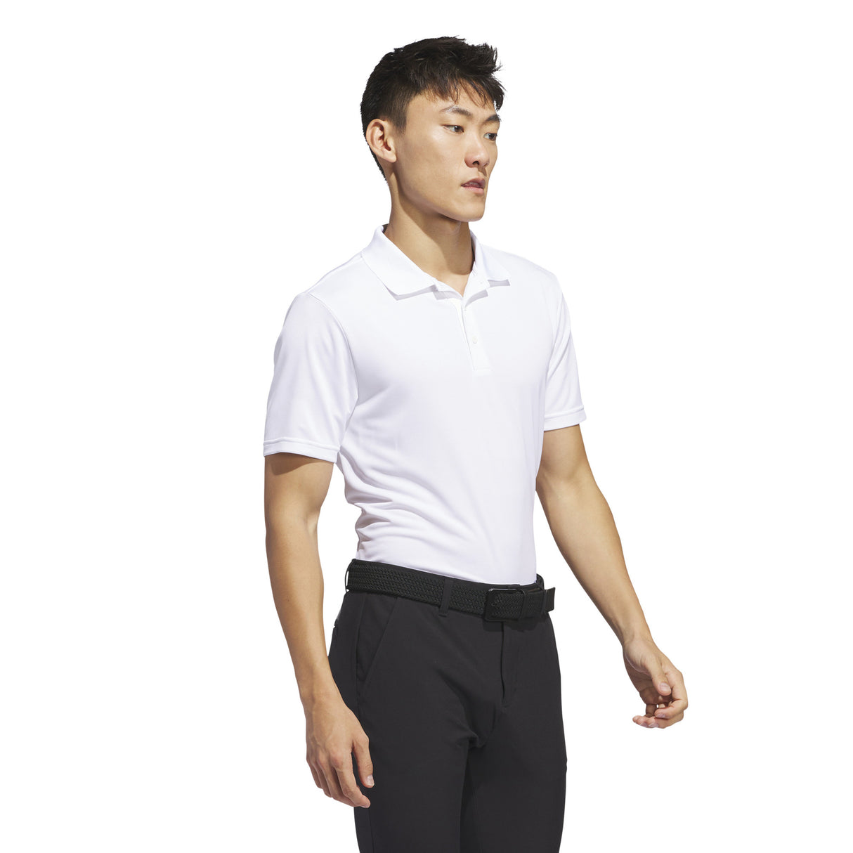 Adidas 2026 Performance Golf Herren Polo, Weiß - Golflaedchen.de