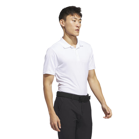 Adidas 2026 Performance Golf Herren Polo, Weiß - Golflaedchen.de