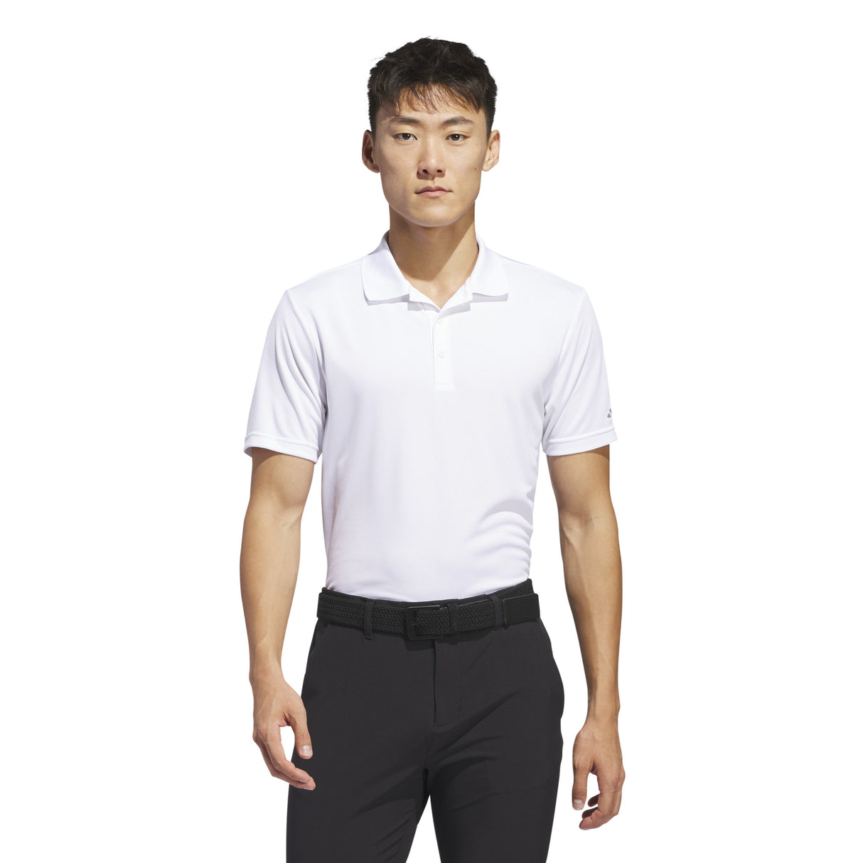 Adidas 2026 Performance Golf Herren Polo, Weiß - Golflaedchen.de