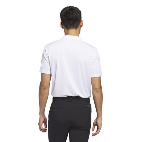 Adidas 2026 Performance Golf Herren Polo, Weiß - Golflaedchen.de