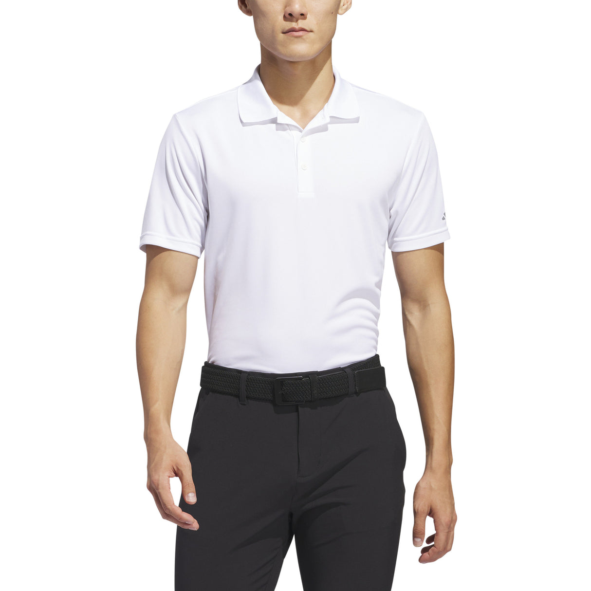 Adidas 2026 Performance Golf Herren Polo, Weiß - Golflaedchen.de
