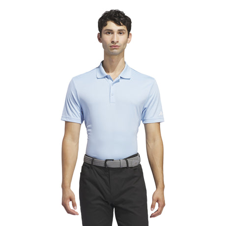 Adidas 2026 Performance Golf Herren Polo, Hellblau - Golflaedchen.de