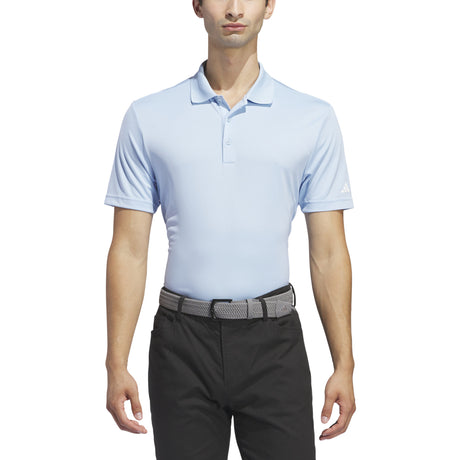 Adidas 2026 Performance Golf Herren Polo, Hellblau - Golflaedchen.de