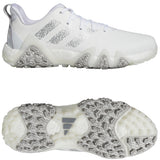 Adidas CodeChaos Herren Golfschuhe, Weiß / Silbergrau - Golflaedchen.de