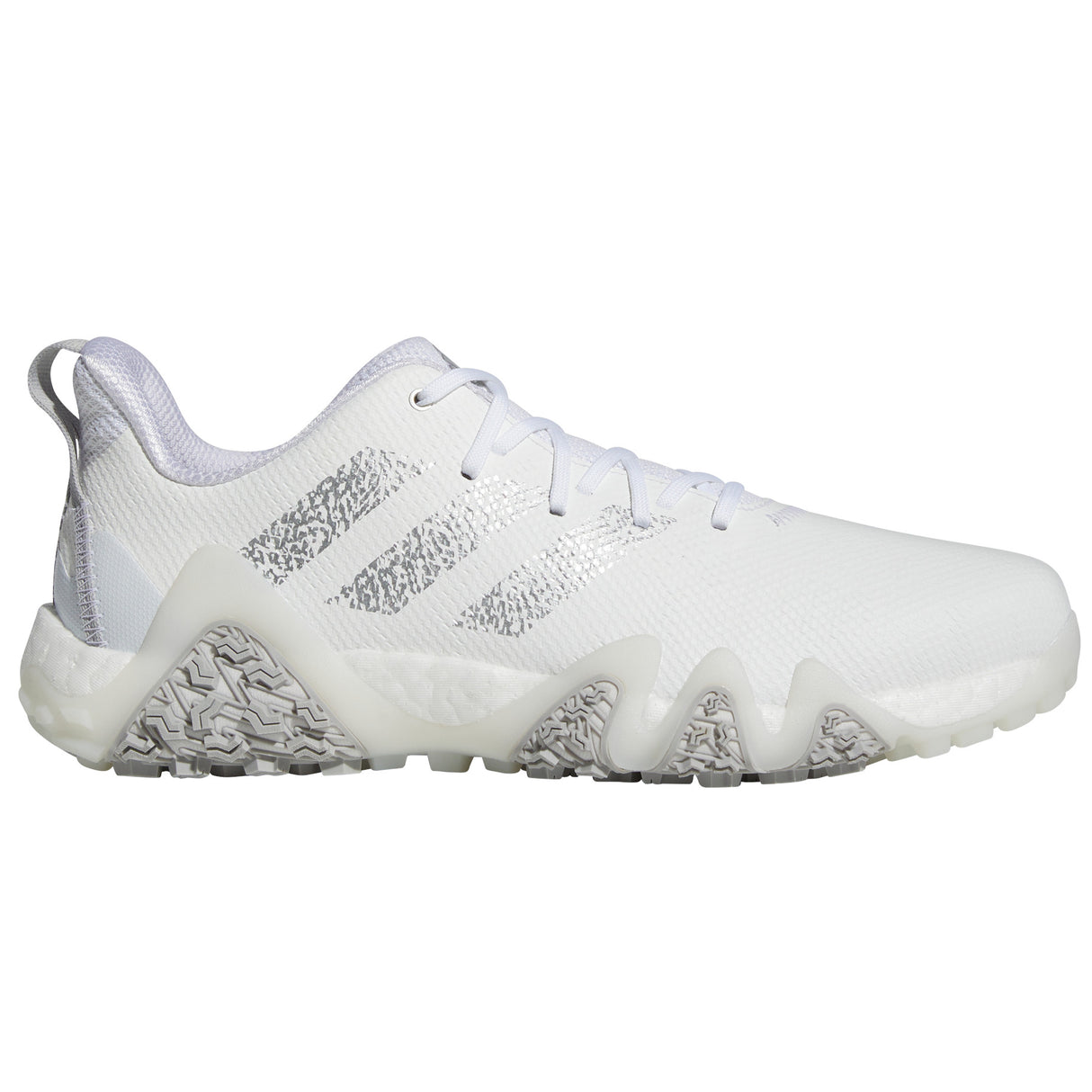 Adidas CodeChaos Herren Golfschuhe, Weiß / Silbergrau - Golflaedchen.de