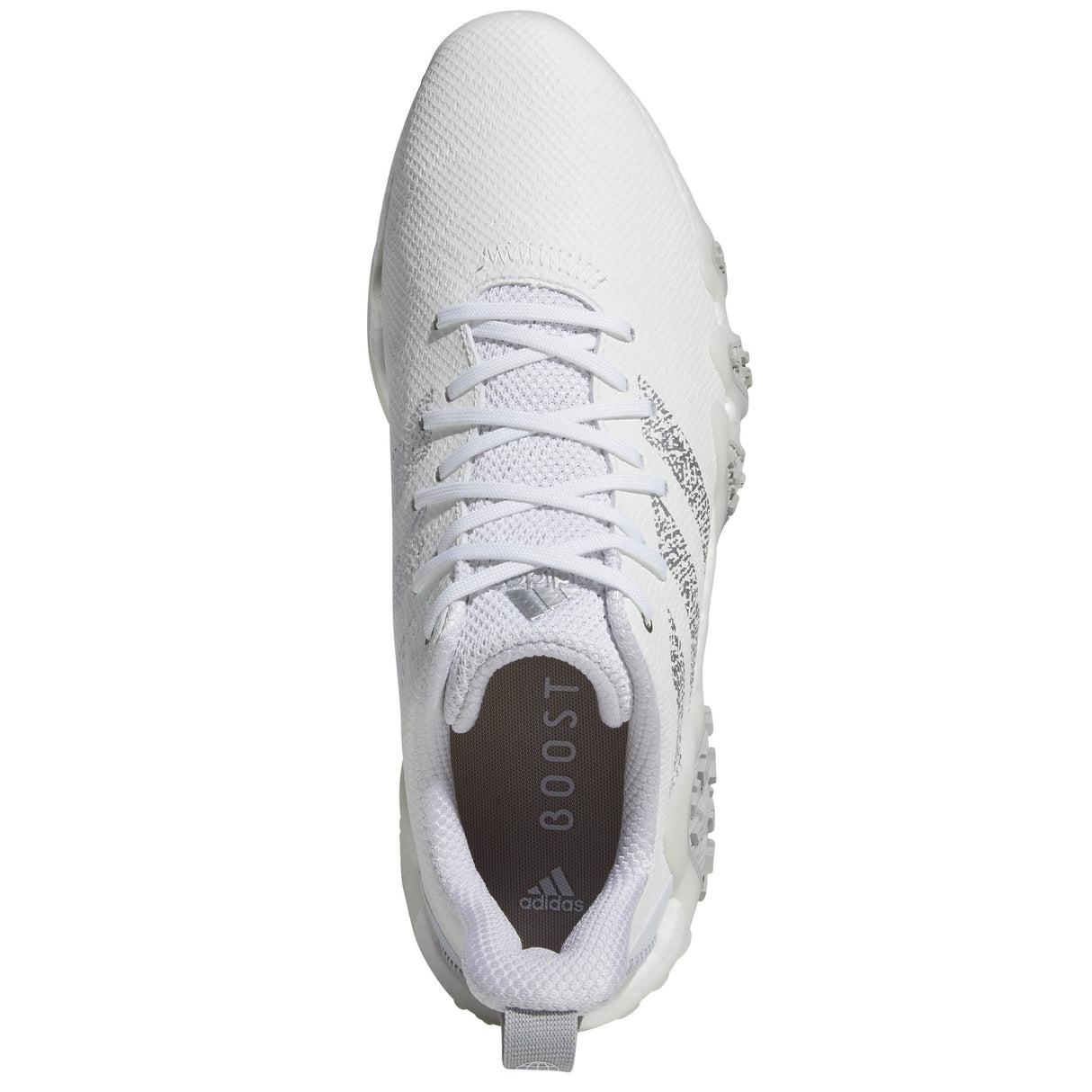 Adidas CodeChaos Herren Golfschuhe, Weiß / Silbergrau - Golflaedchen.de