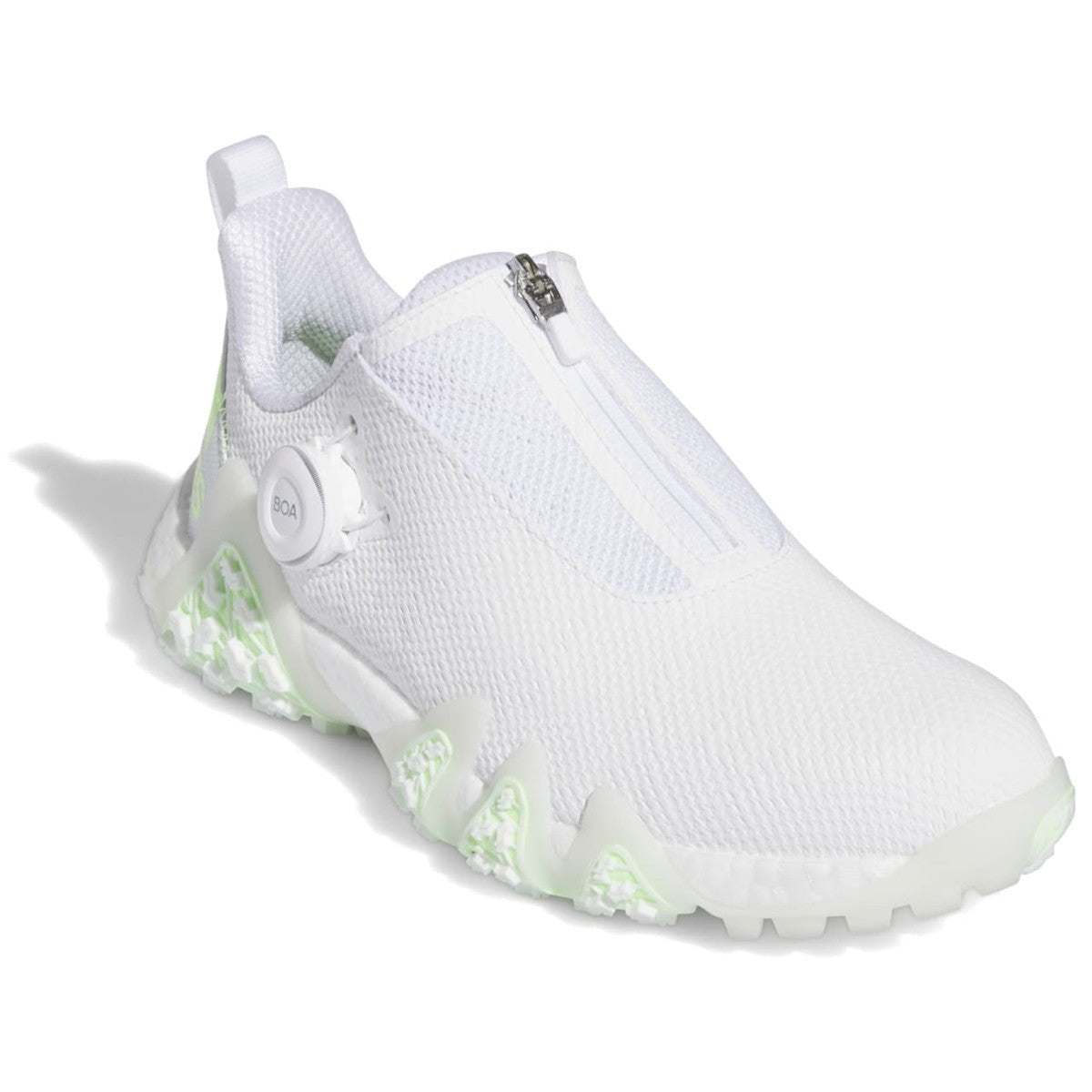 Adidas CodeChaos BOA Damen Golfschuhe, Weiß / Hellgrün - Golflaedchen.de