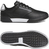 Adidas RetroCross Herren Golfschuhe, Schwarz / Weiß - Golflaedchen.de