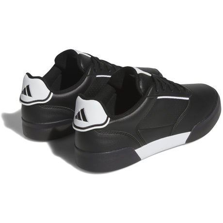 Adidas RetroCross Herren Golfschuhe, Schwarz / Weiß - Golflaedchen.de