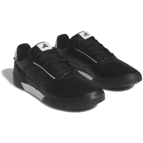 Adidas RetroCross Herren Golfschuhe, Schwarz / Weiß - Golflaedchen.de