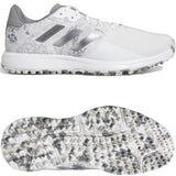 Adidas S2G SL Herren Golfschuhe, Weiß / Grau - Golflaedchen.de