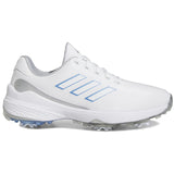 Adidas ZG23 Damen Golfschuhe, Weiß / Blau / Silbergrau - Golflaedchen.de