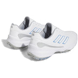 Adidas ZG23 Damen Golfschuhe, Weiß / Blau / Silbergrau - Golflaedchen.de