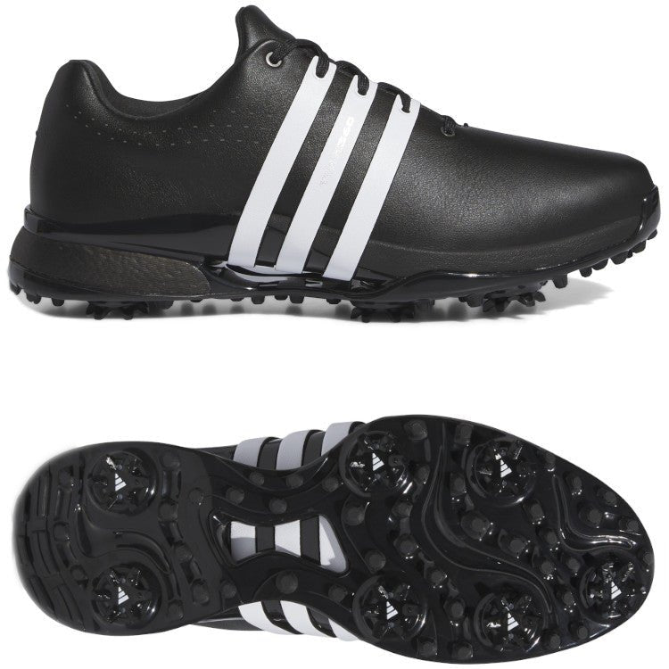 Adidas Tour 360 Herren Golfschuhe 2026, Schwarz / Weiß - Golflaedchen.de