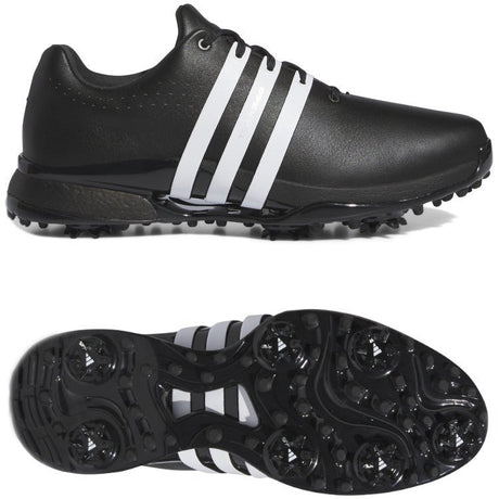 Adidas Tour 360 Herren Golfschuhe 2026, Schwarz / Weiß - Golflaedchen.de