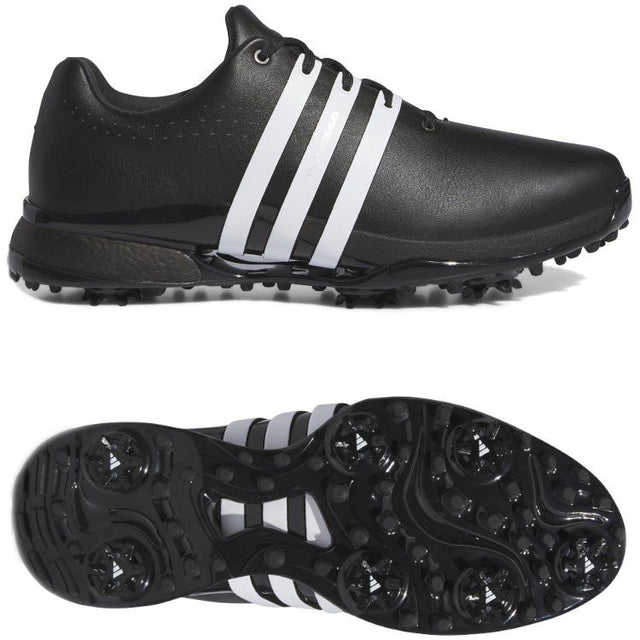 Adidas Tour 360 Herren Golfschuhe 2026, Schwarz / Weiß - Golflaedchen.de