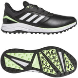 Adidas Solarmotion Herren Golfschuhe, Schwarz / Weiß / Grün - Golflaedchen.de