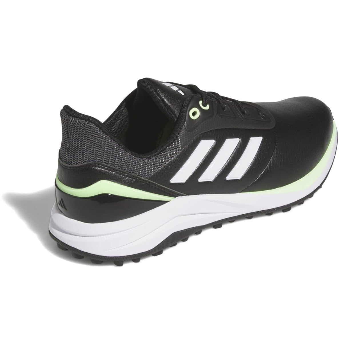 Adidas Solarmotion Herren Golfschuhe, Schwarz / Weiß / Grün - Golflaedchen.de
