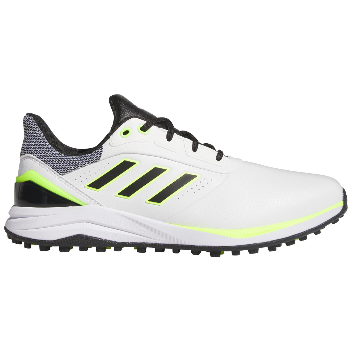 Adidas Solarmotion Herren Golfschuhe, Weiß / Schwarz / Gelb - Golflaedchen.de
