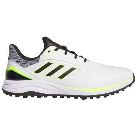 Adidas Solarmotion Herren Golfschuhe, Weiß / Schwarz / Gelb - Golflaedchen.de