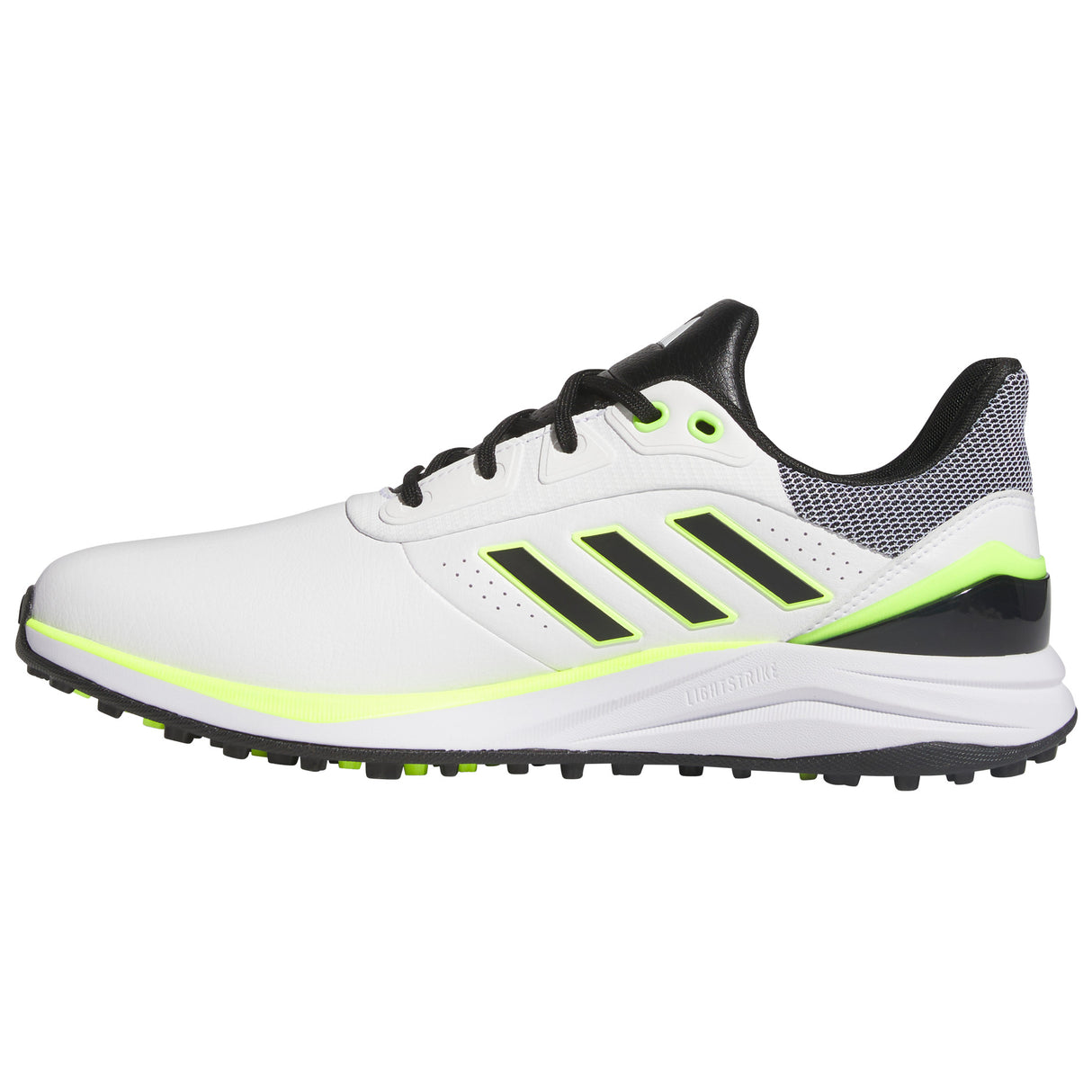 Adidas Solarmotion Herren Golfschuhe, Weiß / Schwarz / Gelb - Golflaedchen.de