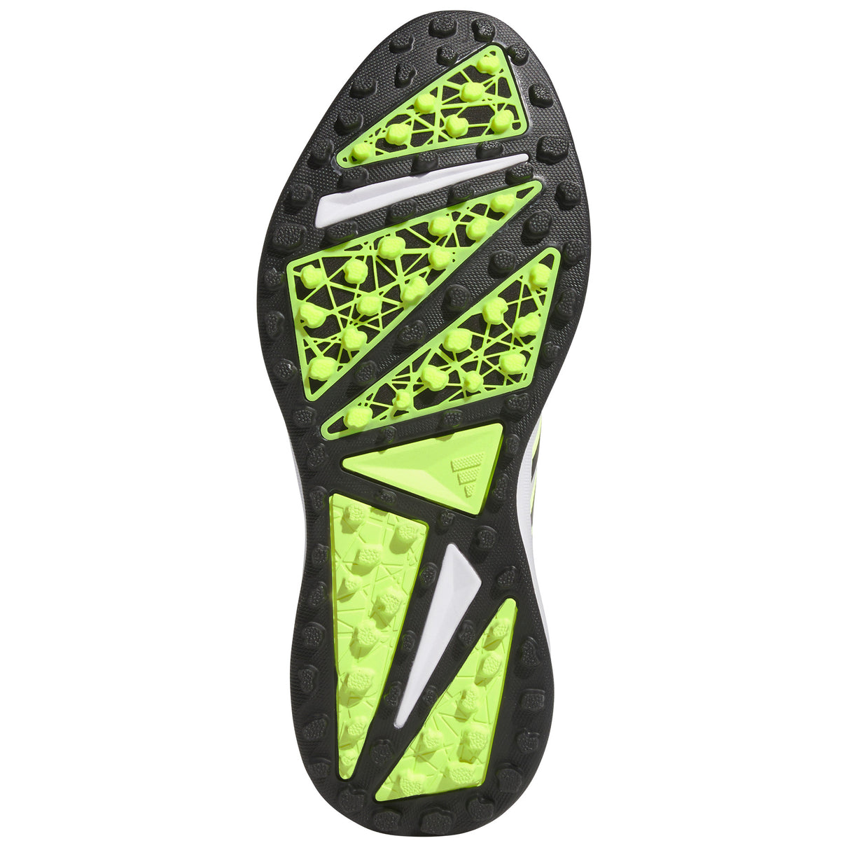 Adidas Solarmotion Herren Golfschuhe, Weiß / Schwarz / Gelb - Golflaedchen.de