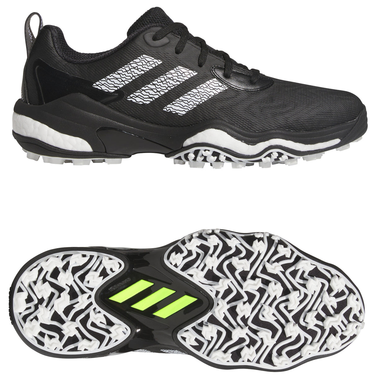 Adidas CodeChaos 25 Herren Golfschuhe, Schwarz - Golflaedchen.de