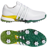 Adidas Tour 360 Herren Golfschuhe, Weiß / Gelb / Grün - Golflaedchen.de