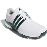 Adidas Tour 360 Herren Golfschuhe, Weiß / Schwarz / Grün - Golflaedchen.de