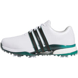 Adidas Tour 360 Herren Golfschuhe, Weiß / Schwarz / Grün - Golflaedchen.de