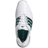 Adidas Tour 360 Herren Golfschuhe, Weiß / Schwarz / Grün - Golflaedchen.de