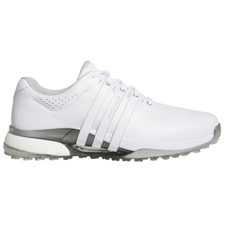 Adidas Tour 360 SL Herren Golfschuhe 2026, Weiß / Silbergrau - Golflaedchen.de