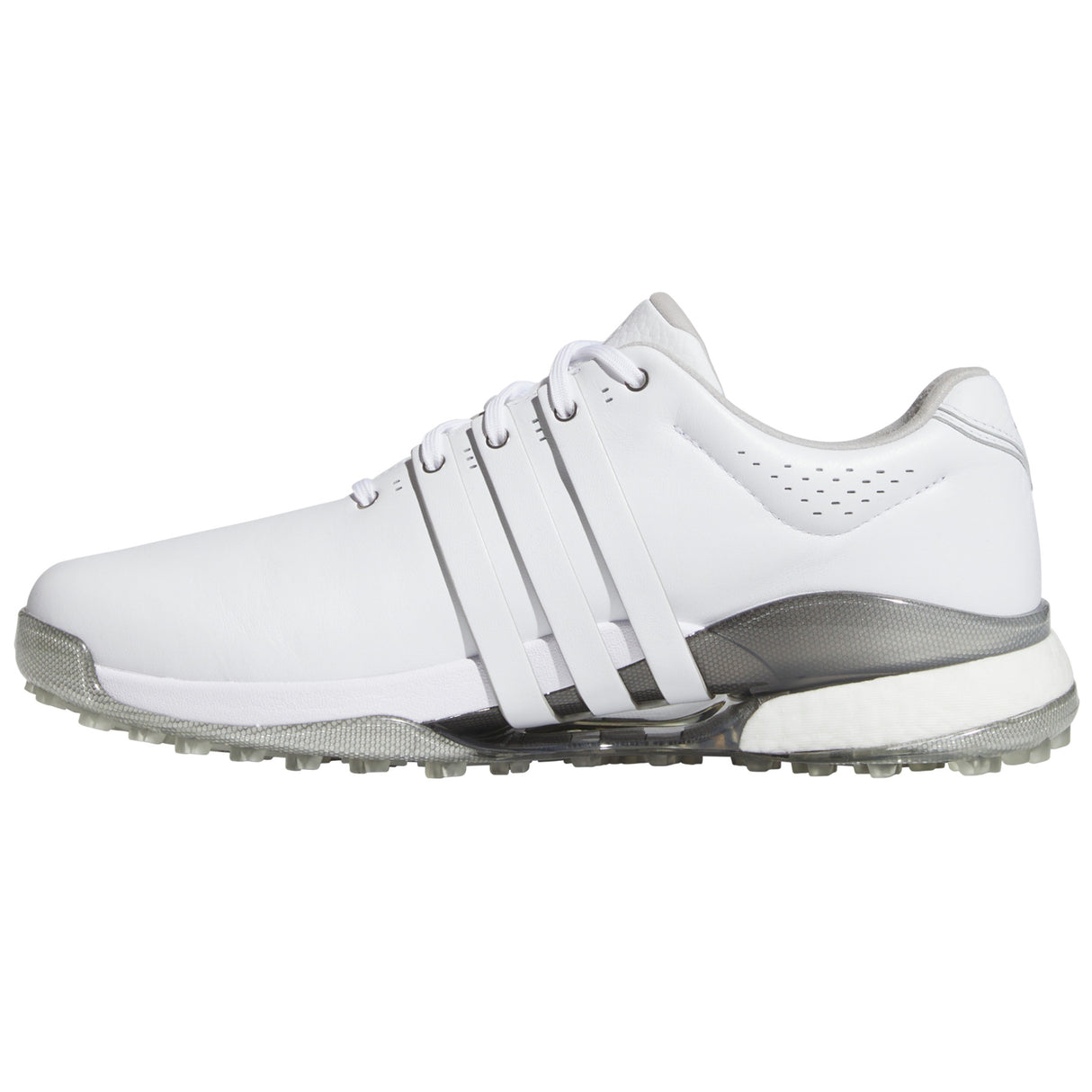 Adidas Tour 360 SL Herren Golfschuhe 2026, Weiß / Silbergrau - Golflaedchen.de