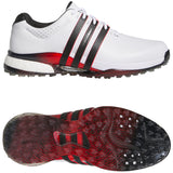 Adidas Tour 360 SL Herren Golfschuhe 2026, Weiß / Schwarz / Rot - Golflaedchen.de