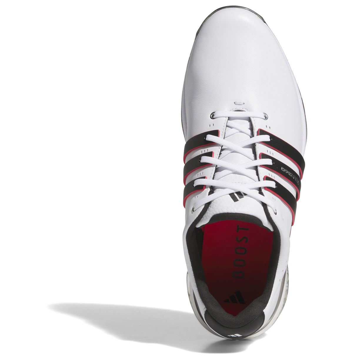 Adidas Tour 360 SL Herren Golfschuhe 2026, Weiß / Schwarz / Rot - Golflaedchen.de
