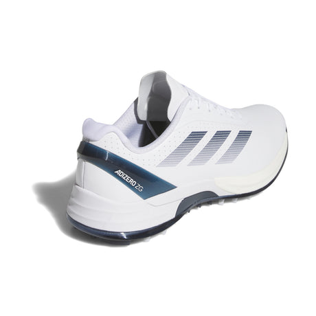 Adidas Adizero ZG 2026 Herren Golfschuhe, Weiß / Blau - Golflaedchen.de